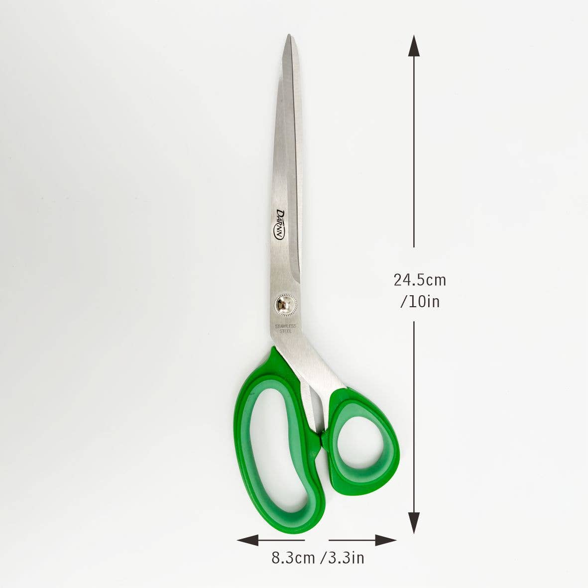 Darnn 10" Dressmaking Scissors, Long Scissors for Craft