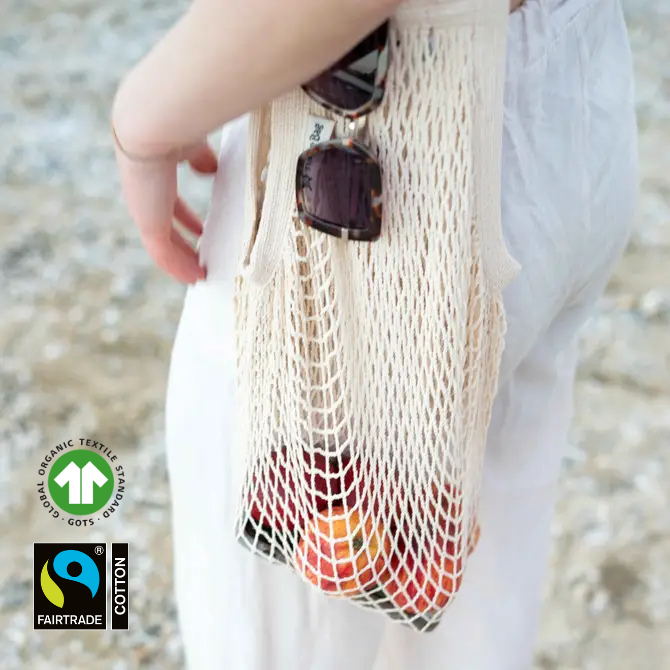 Organic Long Handled String Bag/ Market Bags/ Eco Bags