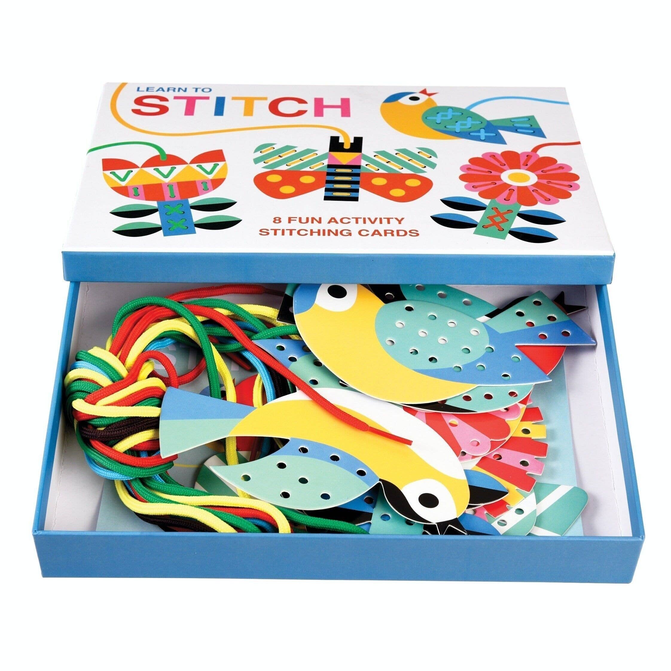 Cardboard Learn To Stitch Activity