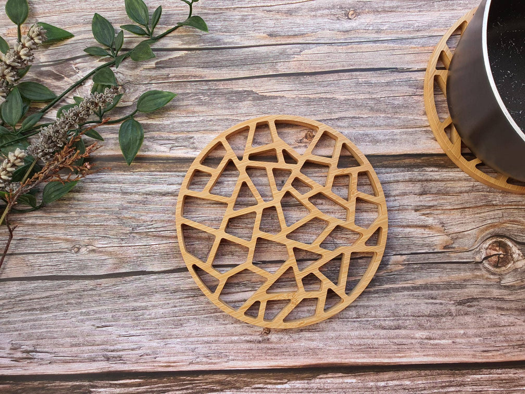 Bamboo Trivet Mat 15cm