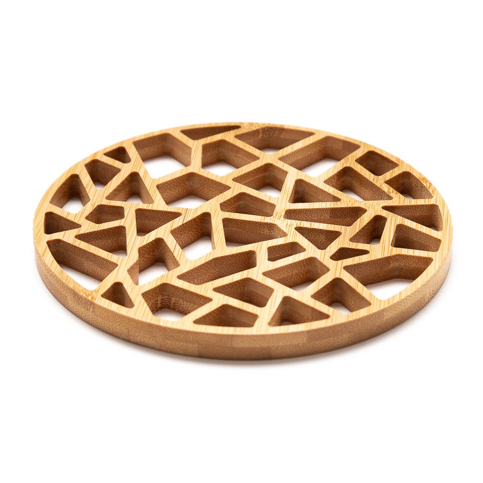 Bamboo Trivet Mat 15cm