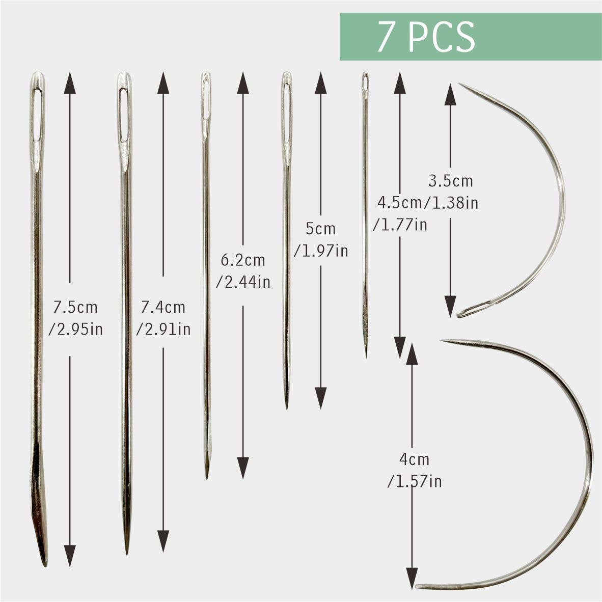 Darnn Multi-Purpose Sewing Needles, Repair Sewing Needles