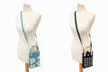 Knit Crossbody Phone Bag with Rubber Handles