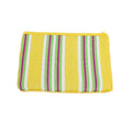 Recycled Woven Pom Pom Pouch - Beach