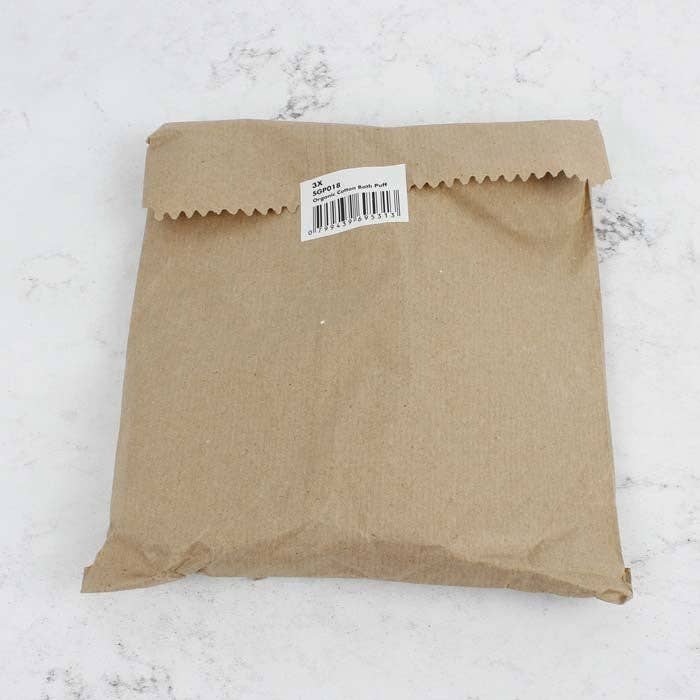 Organic Cotton Bath Puff