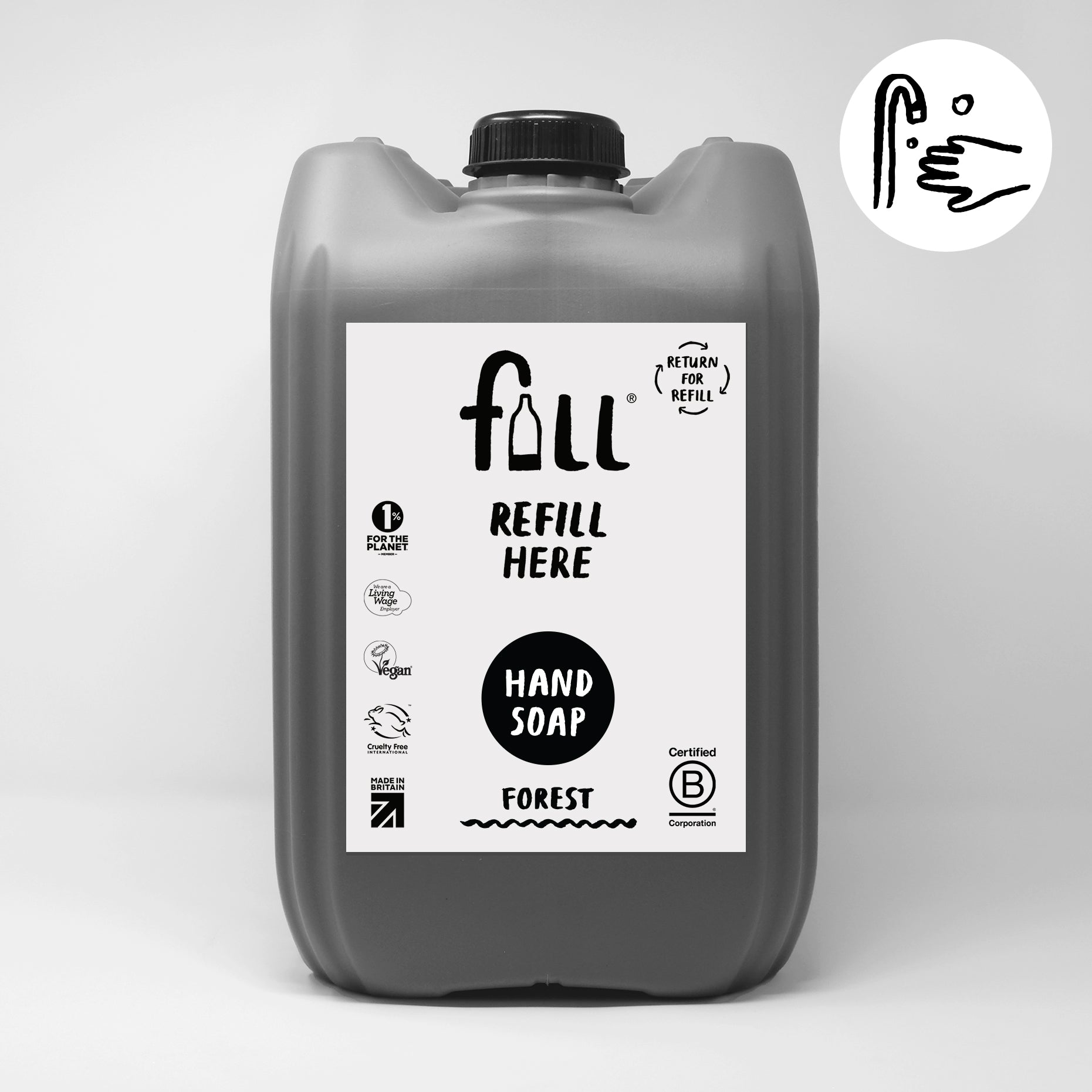 REFILL 1lt - Hand Soap - Fig Leaf
