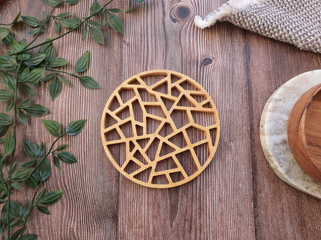 Bamboo Trivet Mat 15cm