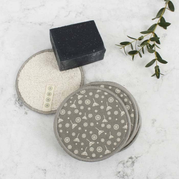 Organic Cotton Facial Pads - Meadow - Pack of 5