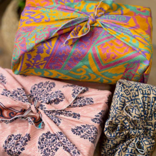 Recycled Sari Gift Wrap
