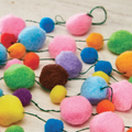 Decorative String/Garland of Pom Poms