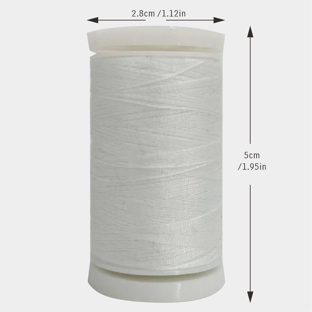 Darnn Polyester Sewing Thread White, All Purpose Thread