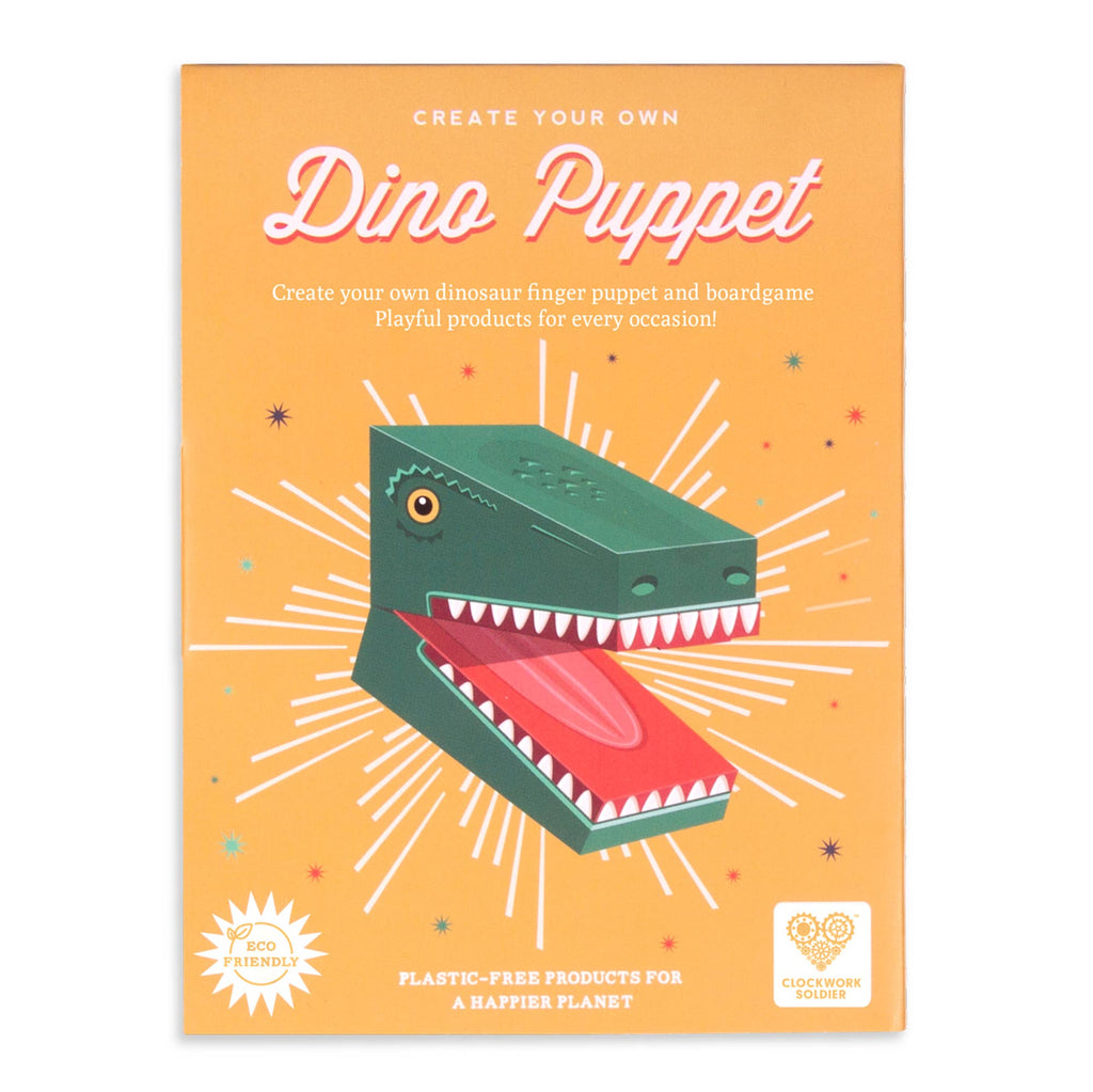 Create Your Own Dino Finger Puppet