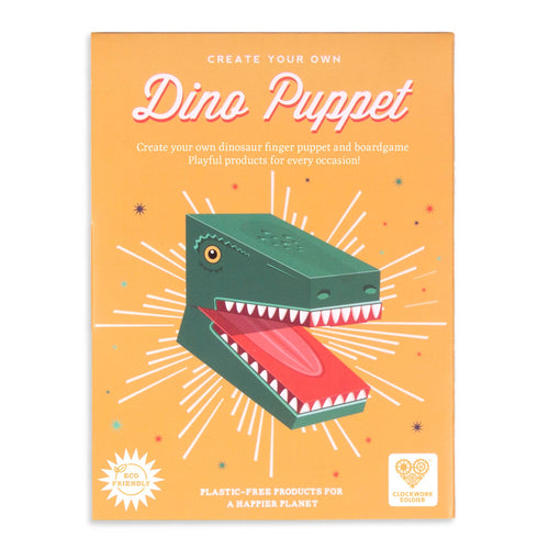 Create Your Own Dino Finger Puppet