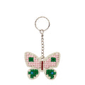 Stitch your own wooden keyring - Butterfly