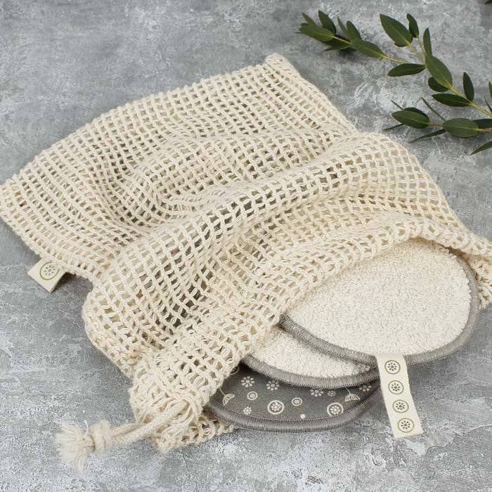 Organic Cotton Facial Pads - Meadow - Pack of 5