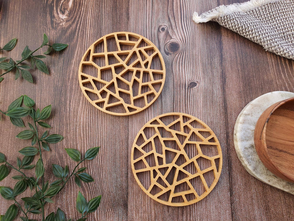 Bamboo Trivet Mat 15cm