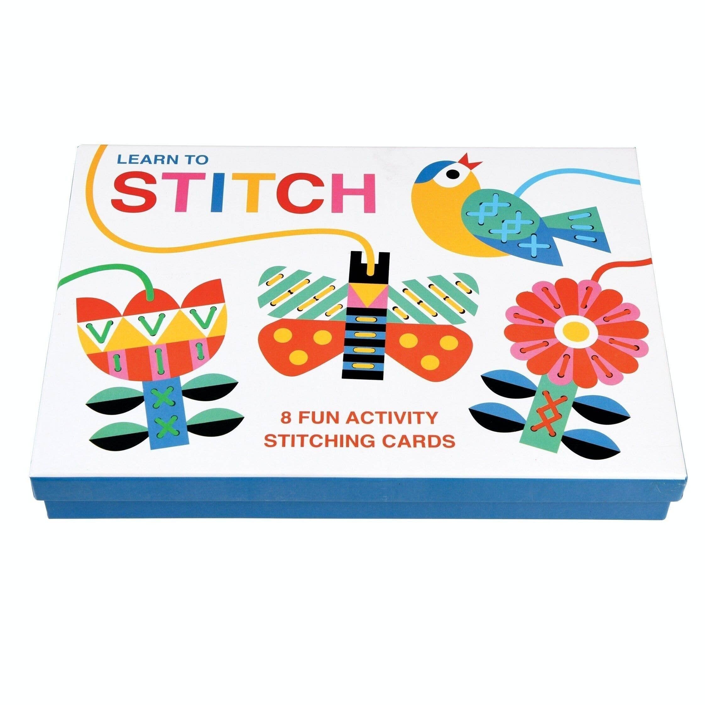 Cardboard Learn To Stitch Activity