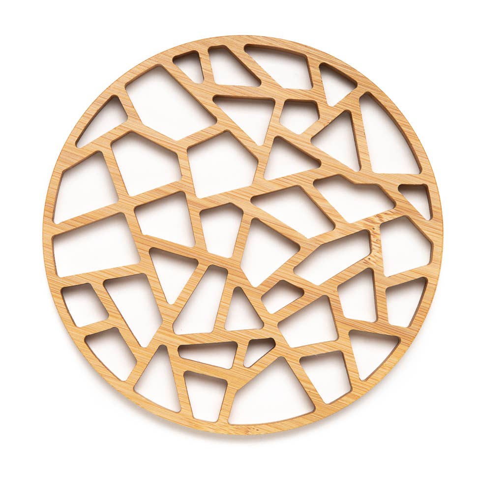 Bamboo Trivet Mat 15cm