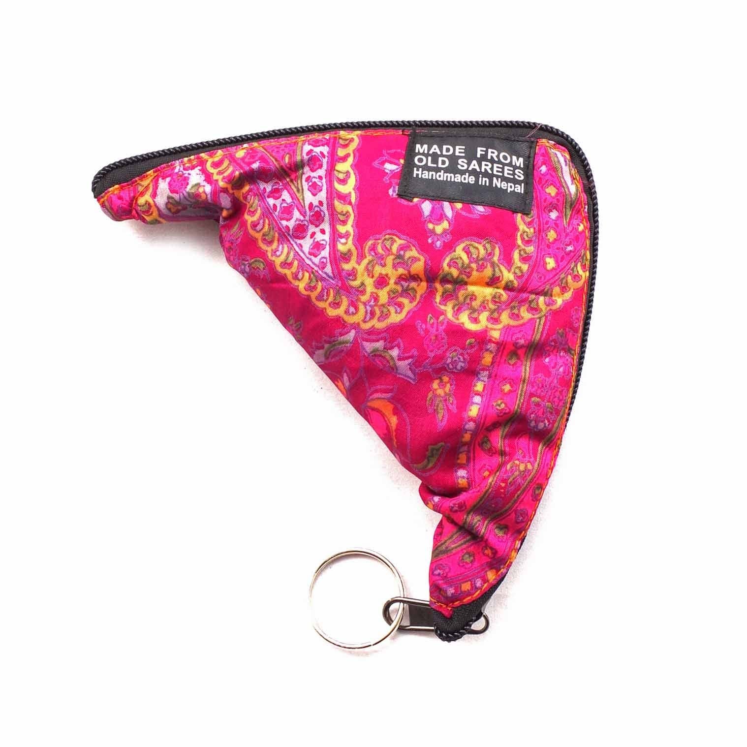 Recycled Sari Fold Out Bag