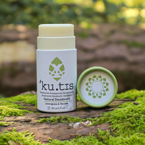 Deodorant Lemongrass & Tea Tree, Vegan Bicarb Free
