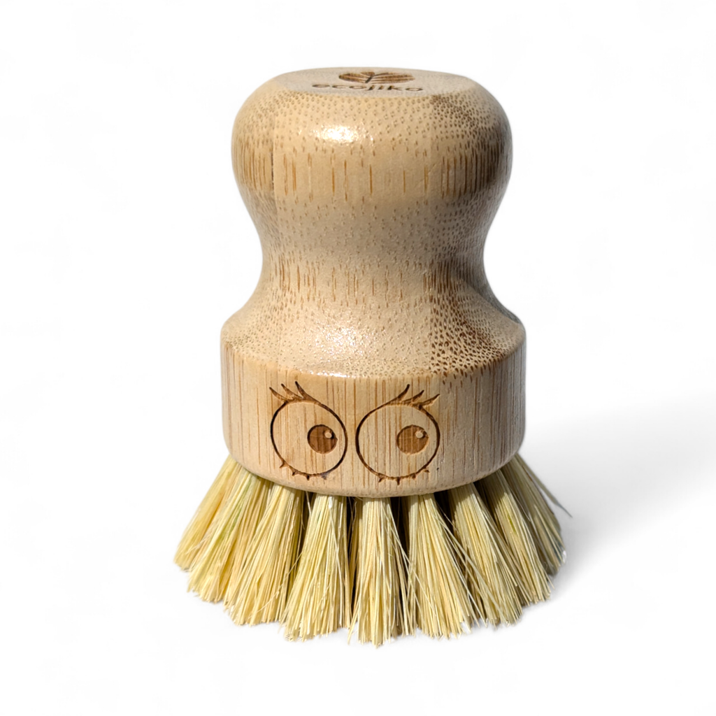 'Glam' Pot Scrubbing Brush | Bamboo Cleaning Brush